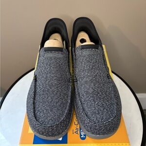 Skechers Slip Ins Melson Bentin Mens 13 Black Hands Free Loafers Memory Foam New